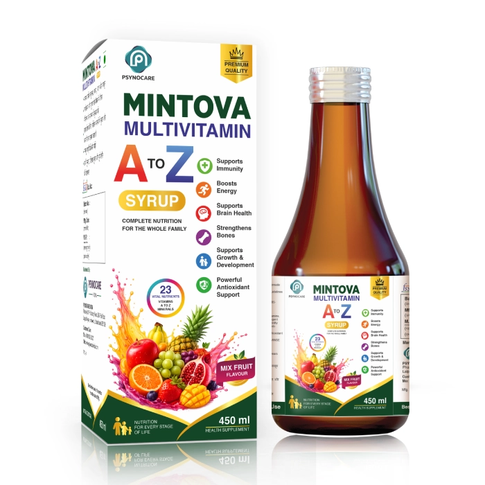 Mintova Multivitamin Syrup 450ml