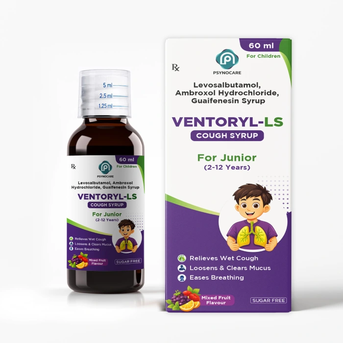 Ventoryl-LS Junior Cough Syrup 60ml