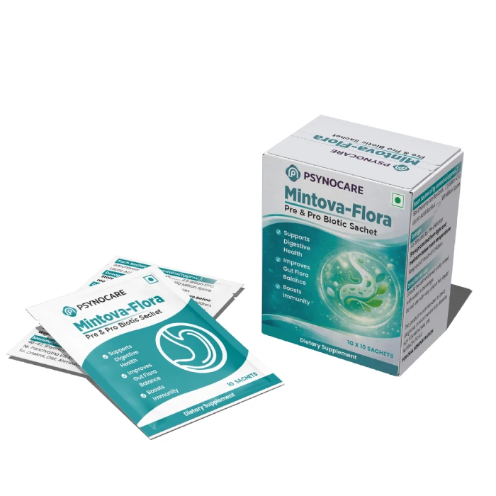 Minvtova Flora Sachet Mockup