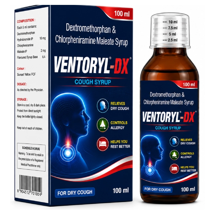 Ventoryl-DX Cough Syrup 100ml