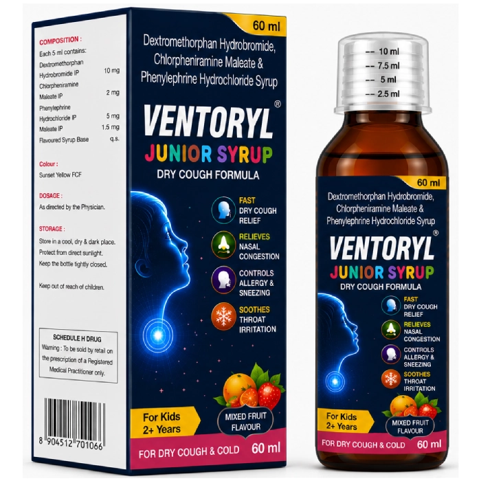 Ventoryl Junior Syrup 60ml